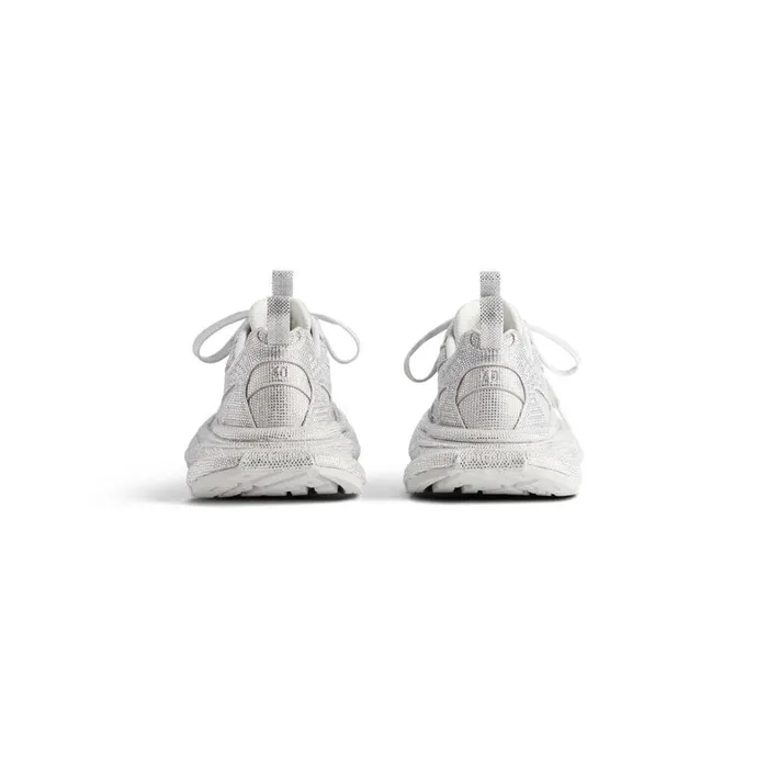 Women Trainers Balenciaga 3xl Trainers With Rhinestones In Light Grey