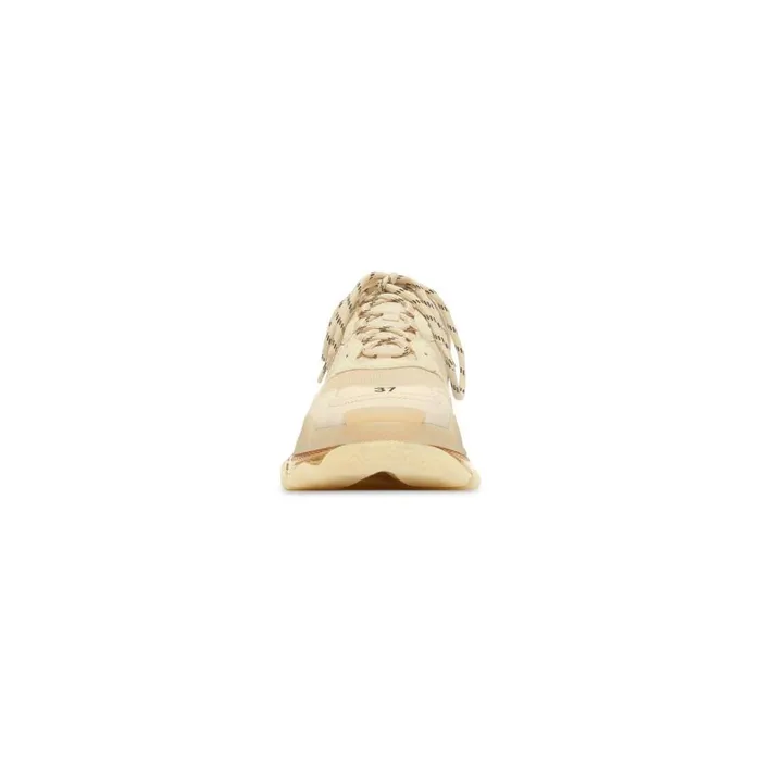 Women Trainers Balenciaga Triple S Clear Sole Trainers In Beige