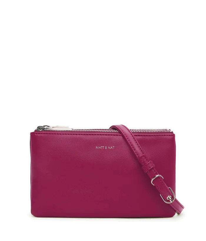 Women Triplet Vegan Crossbody Bag 8211 Loom Tulip Matt and Nat Crossbody