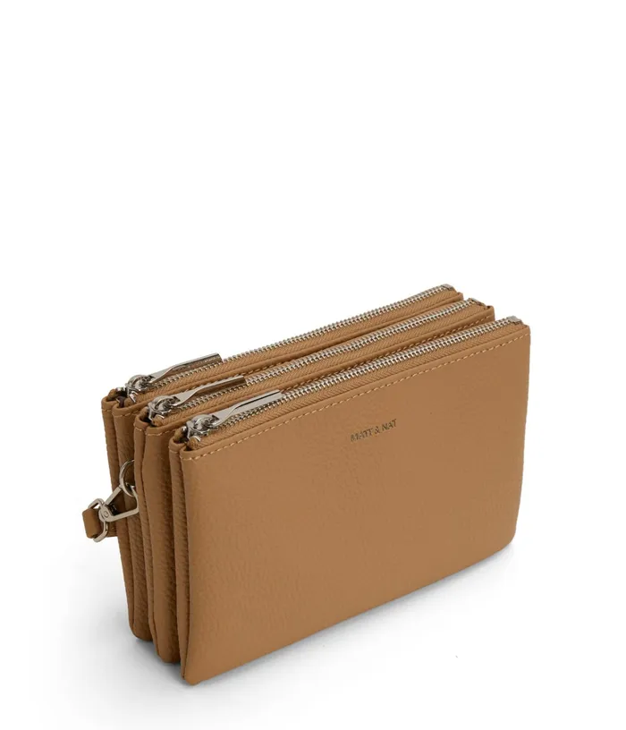 Women Triplet Vegan Crossbody Bag 8211 Purity Scone Matt and Nat Crossbody