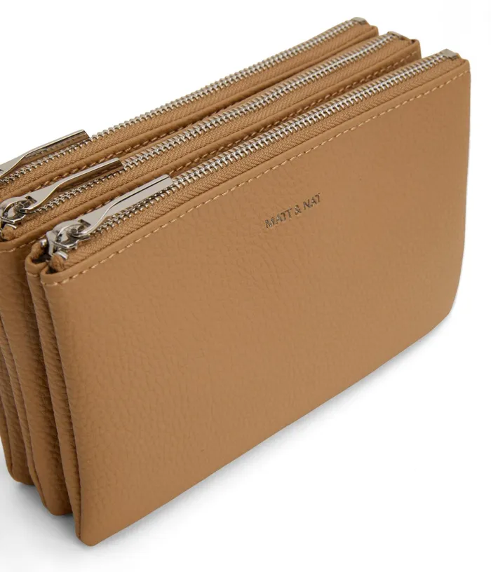 Women Triplet Vegan Crossbody Bag 8211 Purity Scone Matt and Nat Crossbody
