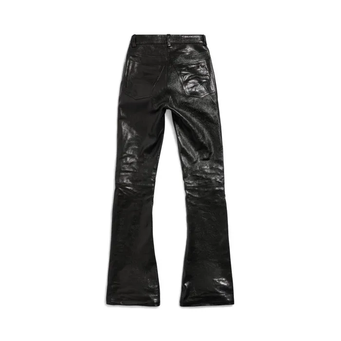 Women Trousers Balenciaga Bootcut Trousers In Black