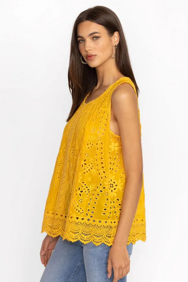 Women TSION BLOUSE Gold Pineapple Johnny Was Tops Women TSION BLOUSE Gold Pineapple Johnny Was Tops