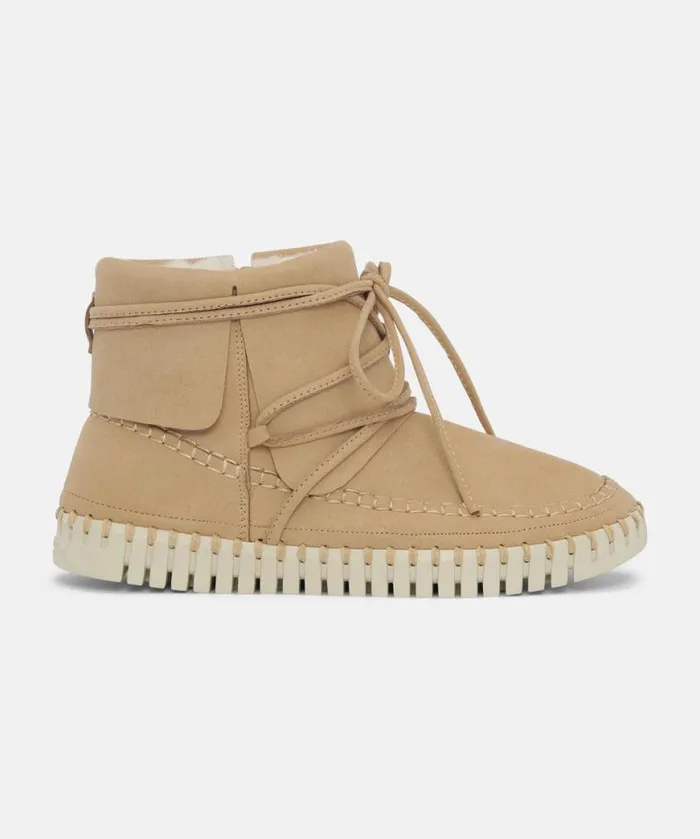 Women Tulip Flats Ilse Jacobsen Ankle Boots 8211 Latte Women Tulip Flats Ilse Jacobsen Ankle Boots 8211 Latte
