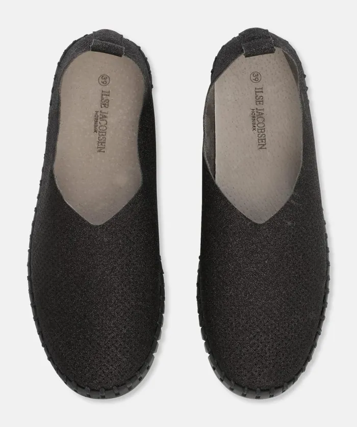 Women Tulip Flats Ilse Jacobsen Flats 8211 Black Black Women Tulip Flats Ilse Jacobsen Flats 8211 Black Black