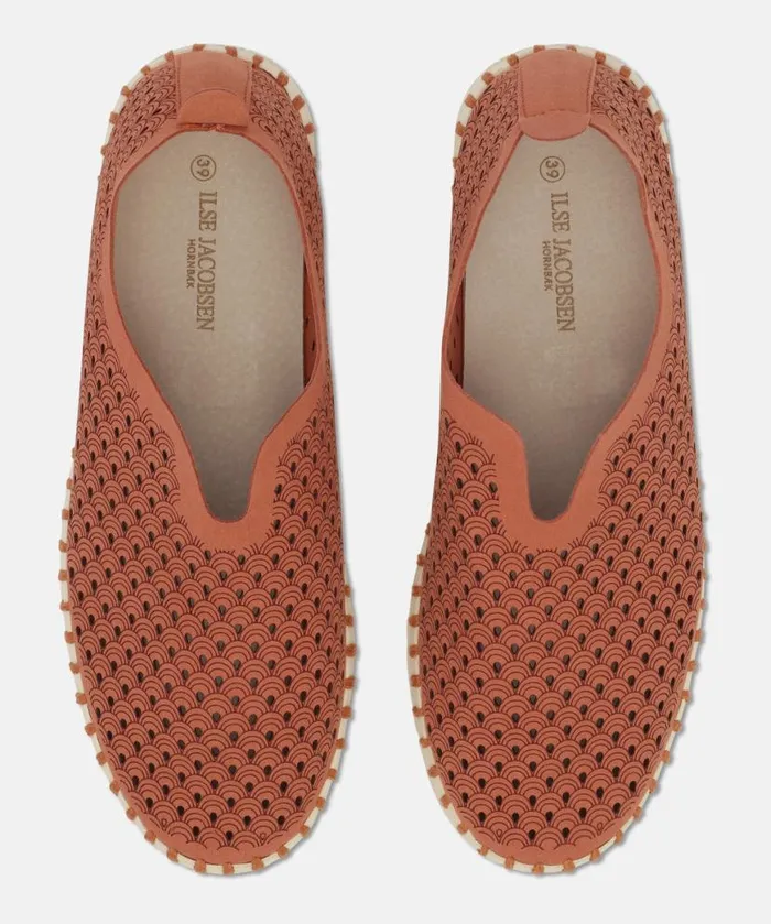 Women Tulip Flats Ilse Jacobsen Flats 8211 Light Brick Women Tulip Flats Ilse Jacobsen Flats 8211 Light Brick