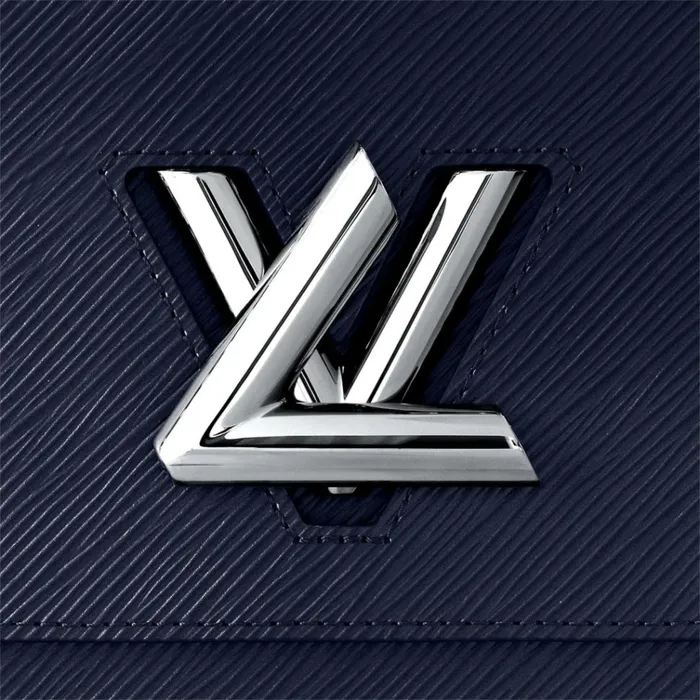 Women Twist Bag Louis Vuitton Louis Vuitton Navy Blue M21028 Twist MM 8211 Louis Vuitton Handbag Store