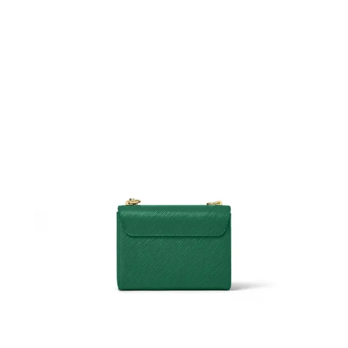 Women Twist Bag Louis Vuitton Louis Vuitton Serpentine Green M21649 Twist PM 8211 Louis Vuitton Handbag Store