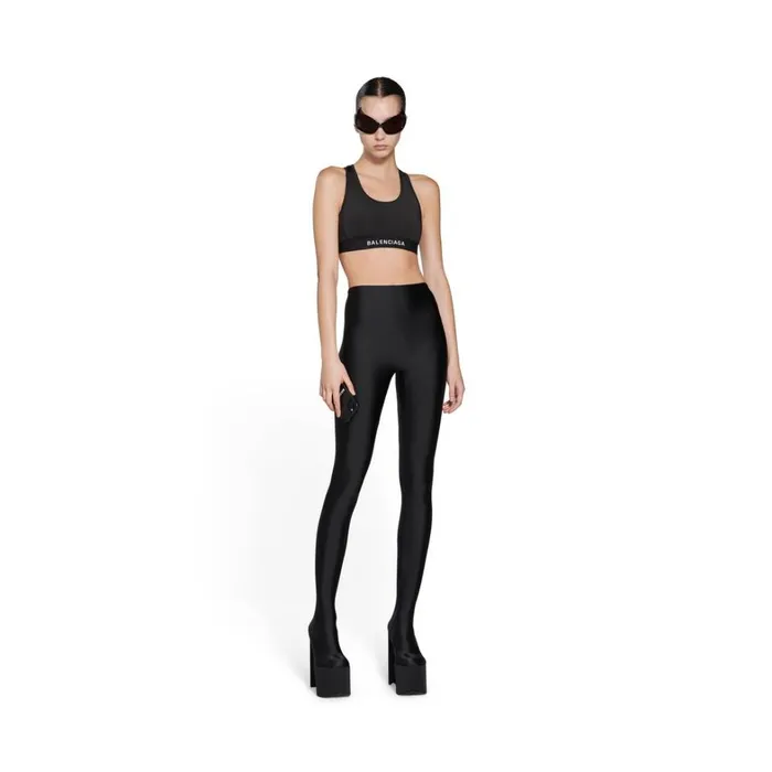 Women Underwear and Swimwear Balenciaga Athletic Sporty Bra In Black