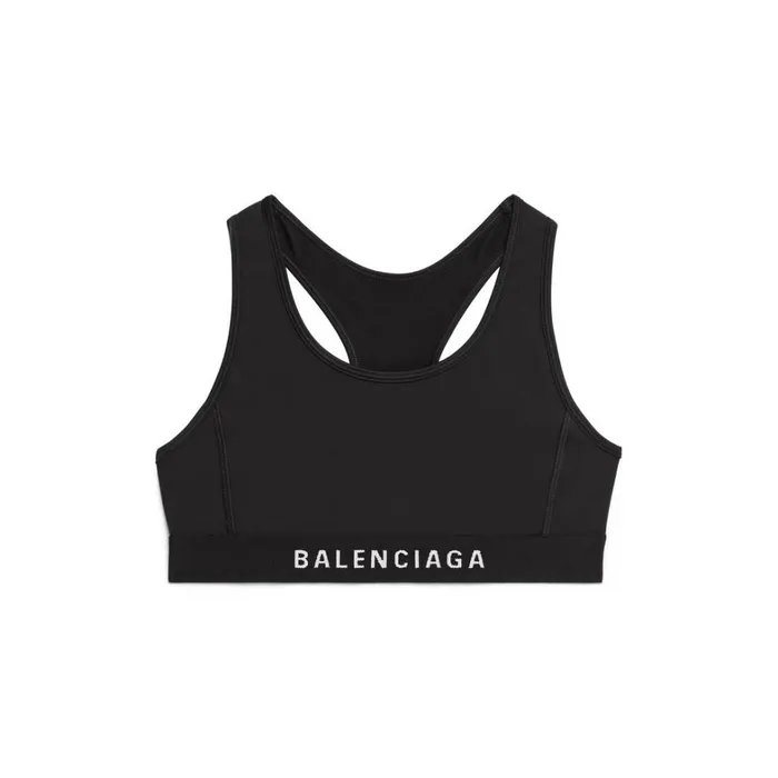 Women Underwear and Swimwear Balenciaga Athletic Sporty Bra In Black