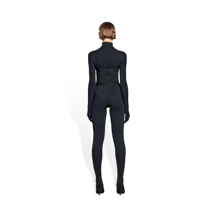 Women Underwear and Swimwear Balenciaga Sporty Bikini Set In Black