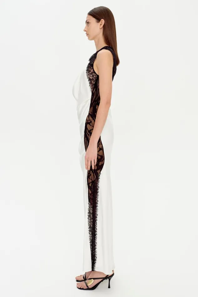 Women Vea Gown Ivory Multi Jonathan Simkhai Dresses and Jumpsuits