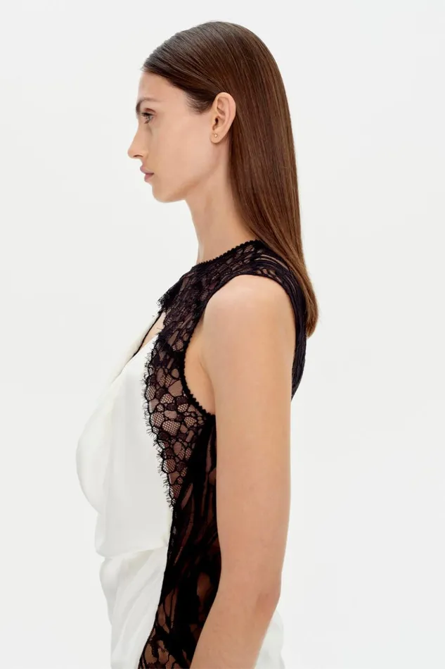 Women Vea Gown Ivory Multi Jonathan Simkhai Dresses and Jumpsuits