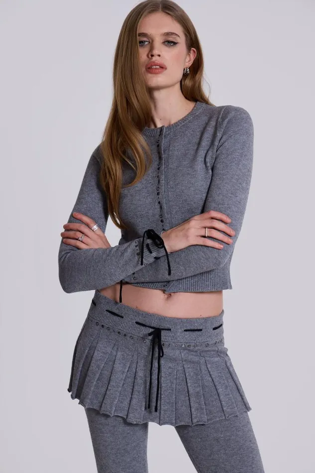 Women WFH Studded Cardigan Jaded London CoOrds