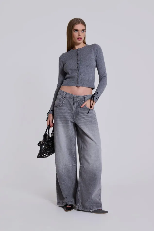 Women WFH Studded Cardigan Jaded London CoOrds