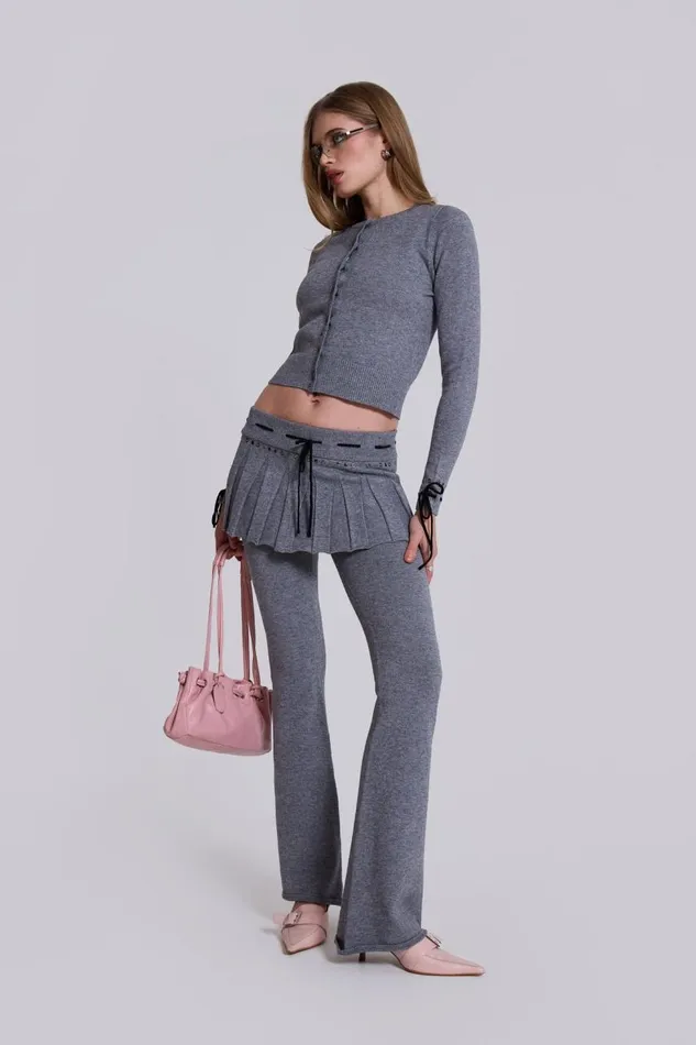 Women WFH Studded Skirt Trousers Jaded London CoOrds