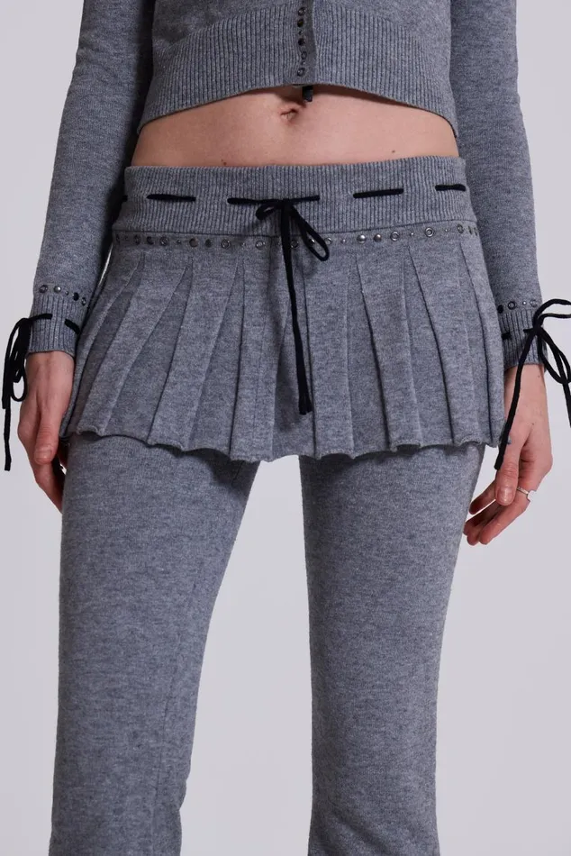 Women WFH Studded Skirt Trousers Jaded London CoOrds