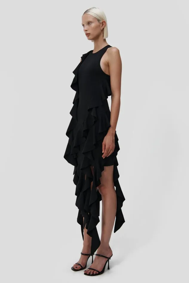 Women Wilda Dress Black Jonathan Simkhai Dresses and Jumpsuits