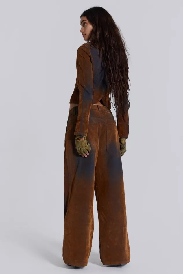 Women Zebe Velvet Touch Jacket Jaded London CoOrds