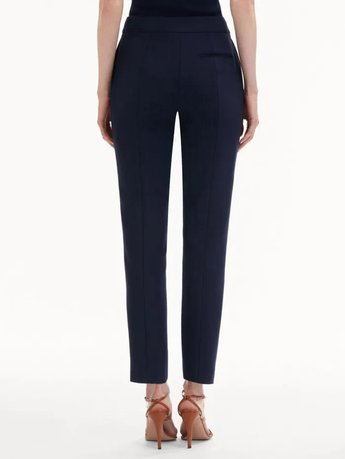 Women ZipFront Skinny Pant Navy Oscar De La Renta Pants and Skirts Women ZipFront Skinny Pant Navy Oscar De La Renta Pants and Skirts