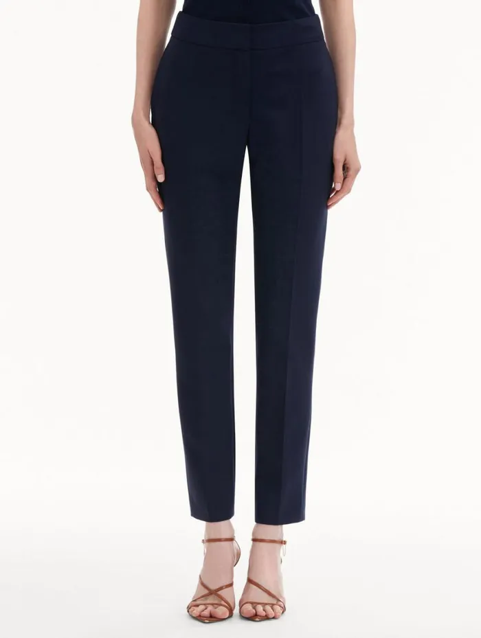 Women ZipFront Skinny Pant Navy Oscar De La Renta Pants and Skirts Women ZipFront Skinny Pant Navy Oscar De La Renta Pants and Skirts