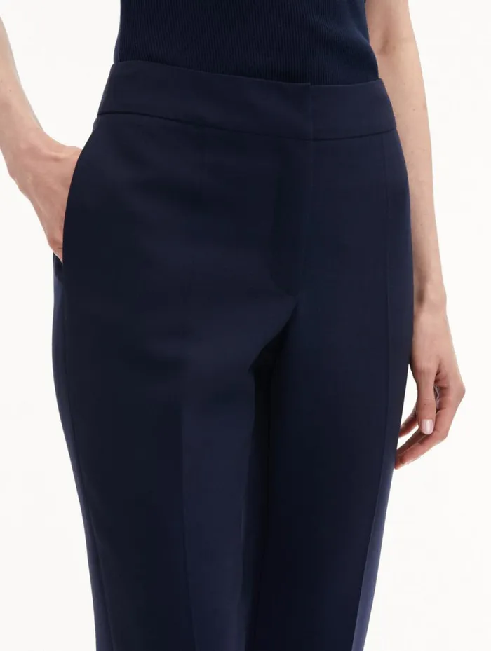 Women ZipFront Skinny Pant Navy Oscar De La Renta Pants and Skirts Women ZipFront Skinny Pant Navy Oscar De La Renta Pants and Skirts