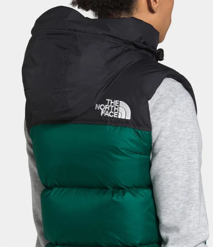 Womens 1996 Retro Nuptse Vest Evergreen The North Face Vests