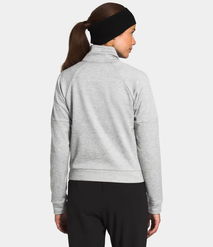 Womens AT Fleece Full Zip Tnf Light Grey Heather The North Face Fleece