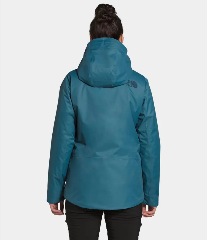 Womens Clementine Triclimate Jacket Mallard Blueblue Wing Teal The North Face Insulated and Down Jackets