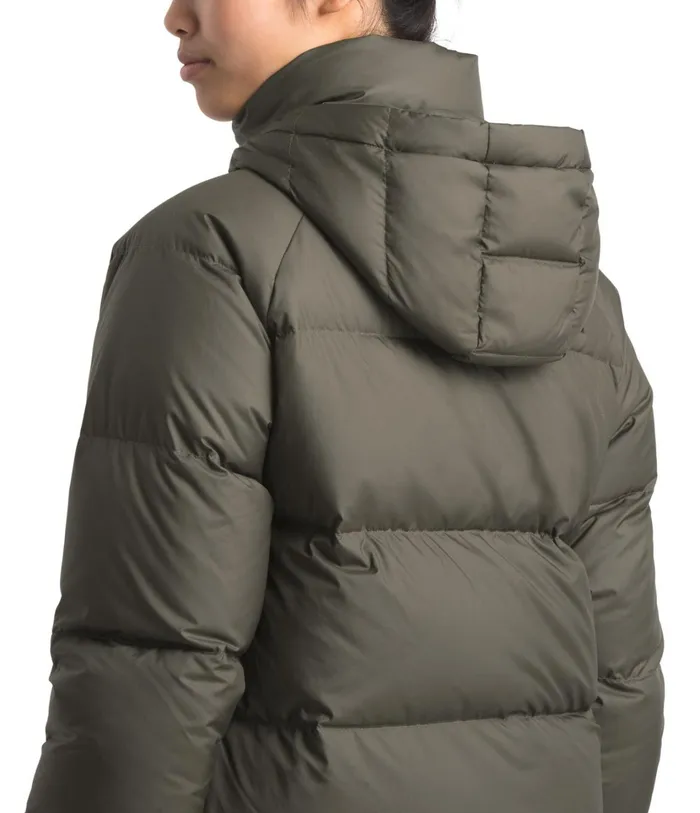 Womens Dealio Down Crop Jacket New Taupe The North Face Insulated and Down Jackets
