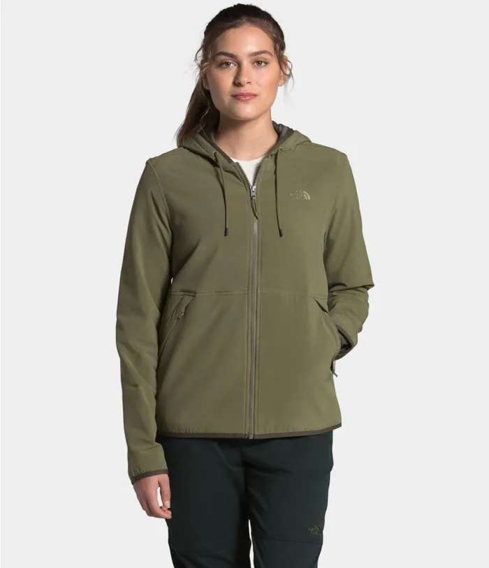 Womens Mountain Sweatshirt Hoodie 30 Burnt Olive Green The North Face Fleece
