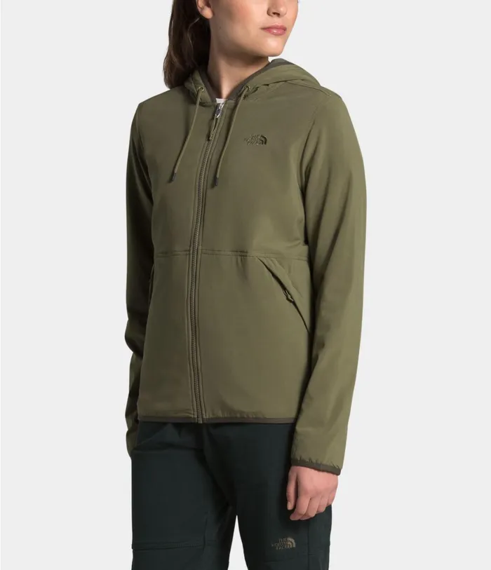 Womens Mountain Sweatshirt Hoodie 30 Burnt Olive Green The North Face Fleece