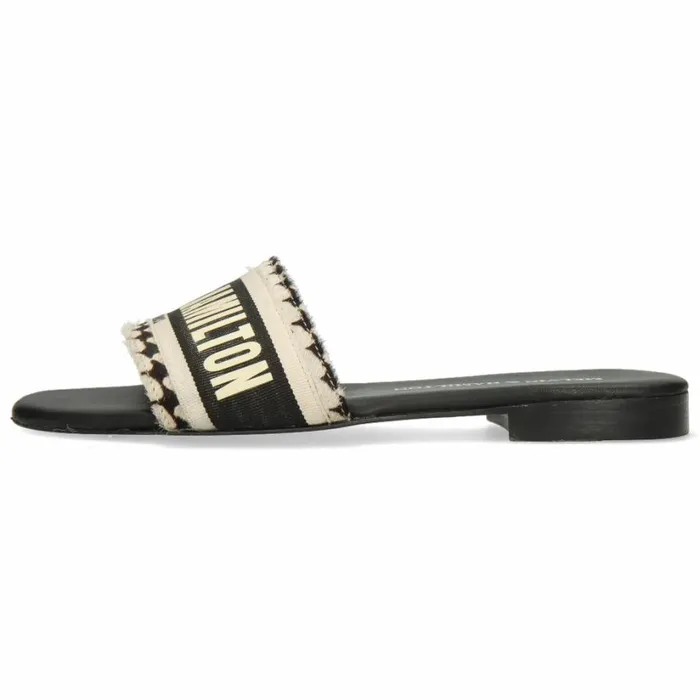 Womens Mules Melvin and Hamilton Nikita Black