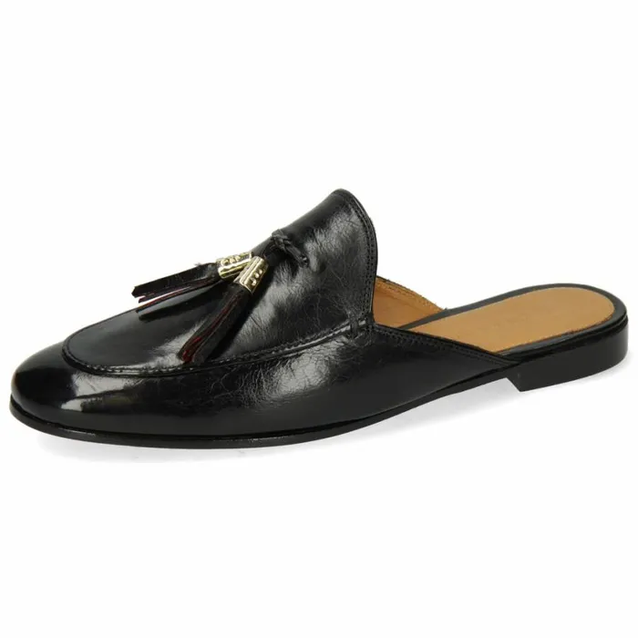 Womens Mules Melvin and Hamilton Scarlett 2 Black