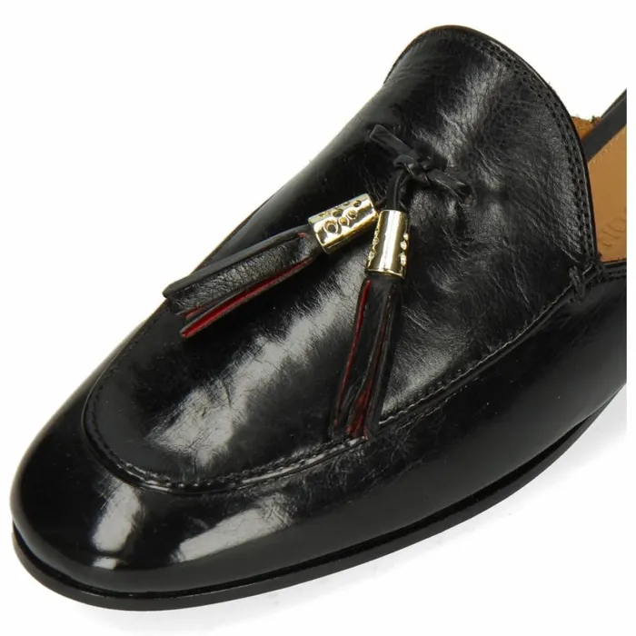 Womens Mules Melvin and Hamilton Scarlett 2 Black Womens Mules Melvin and Hamilton Scarlett 2 Black