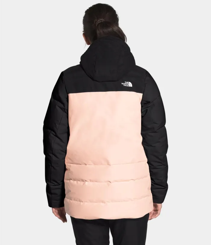 Womens Pallie Down Jacket Tnf Blackmorning Pink The North Face Snow