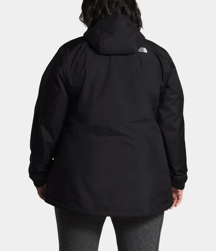Womens Plus Resolve Jacket Tnf Black The North Face Rainwear
