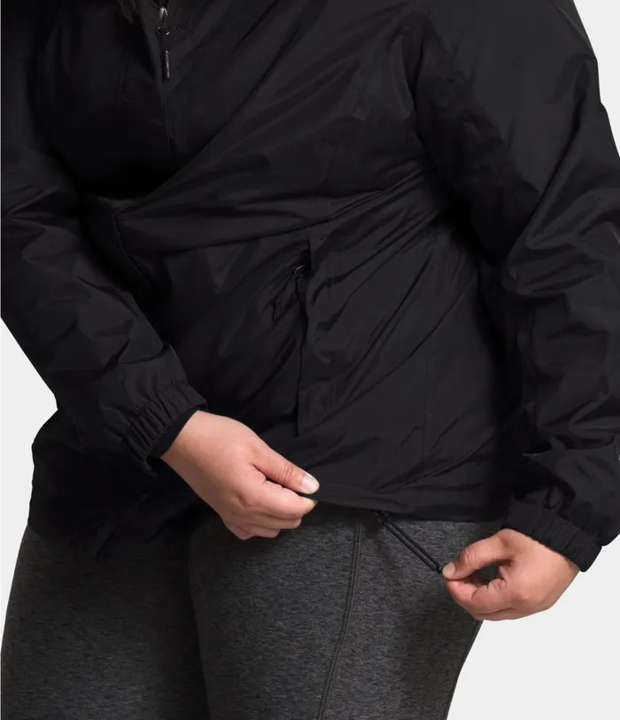 Womens Plus Resolve Jacket Tnf Black The North Face Rainwear