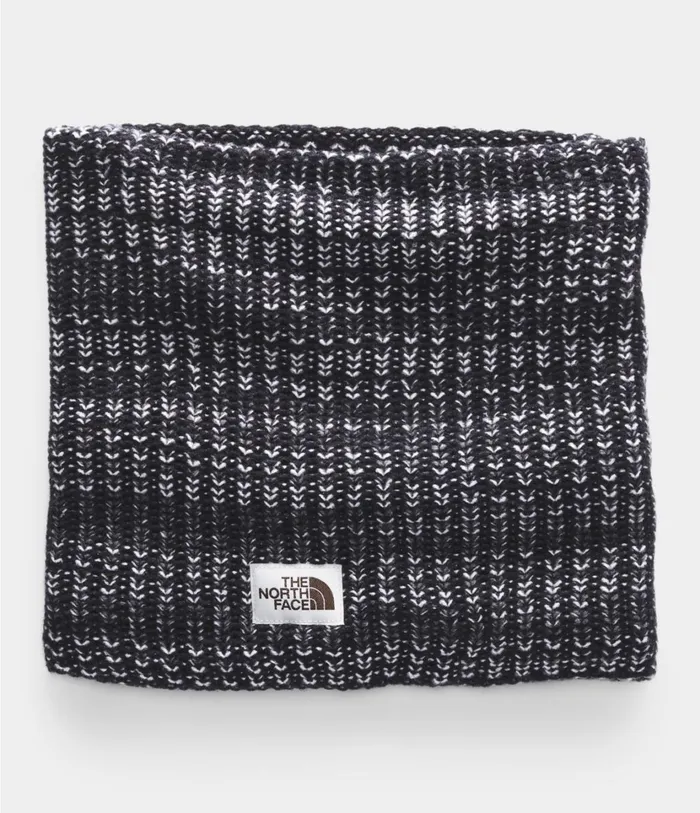 Womens Salty Bae Gaiter Tnf Black The North Face Beanies and Scarves