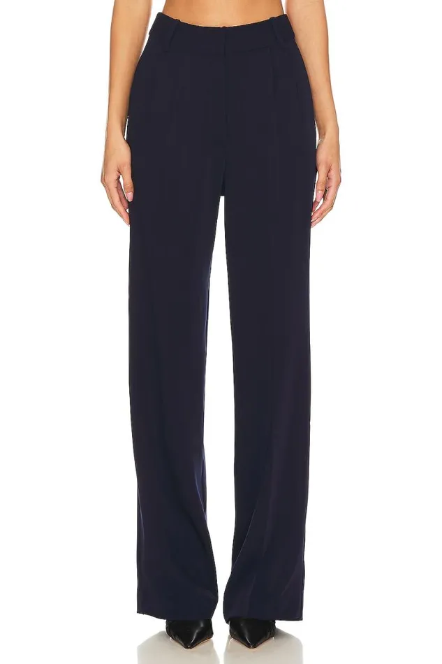 X Rachel Colette Pant Navy Blue Women Lovers and Friends Pants
