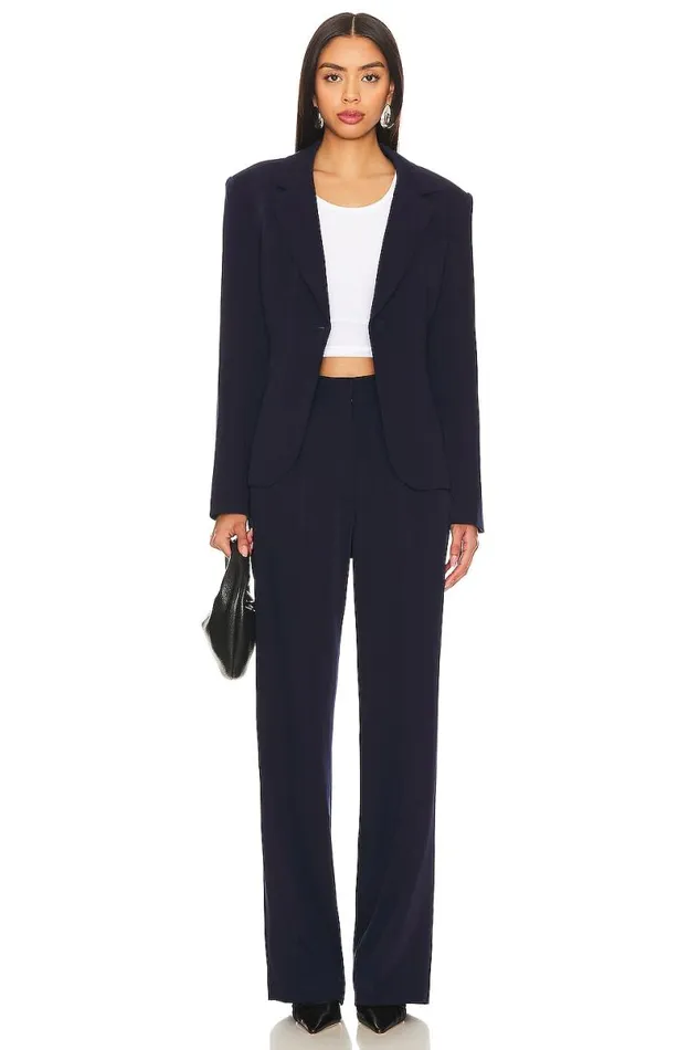 X Rachel Colette Pant Navy Blue Women Lovers and Friends Pants