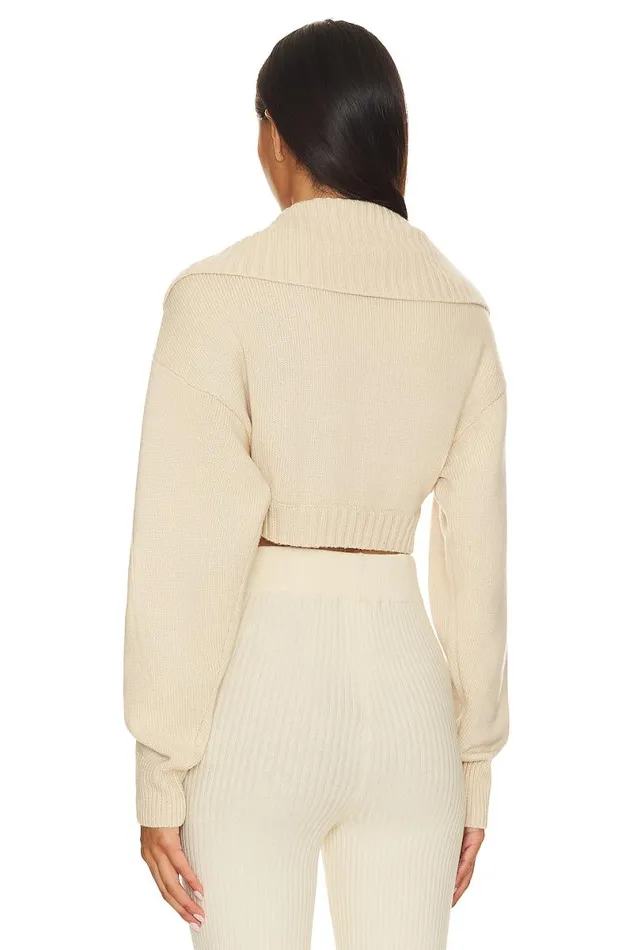 X Rachel Kaya Bolero Ivory Women Lovers and Friends Sweaters and Knits