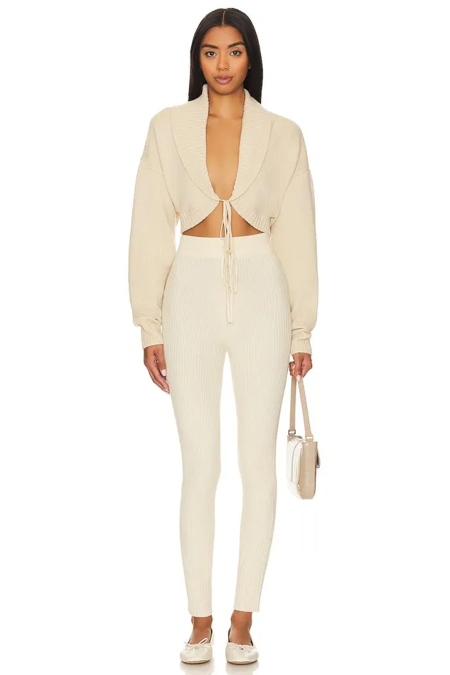 X Rachel Kaya Bolero Ivory Women Lovers and Friends Sweaters and Knits