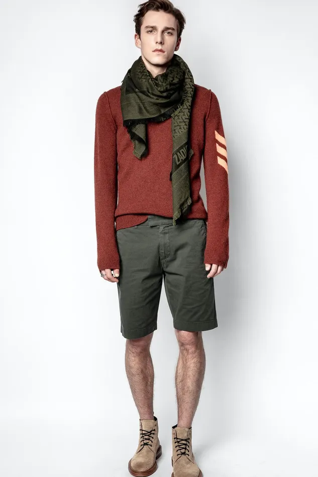 Zadig and Voltaire All Men PASCAL SHORTS GREY 8211 Men