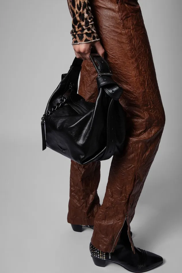 Zadig and Voltaire Bags LE CECILIA LTH BAG BLACK 8211 WomenMen Zadig and Voltaire Bags LE CECILIA LTH BAG BLACK 8211 WomenMen