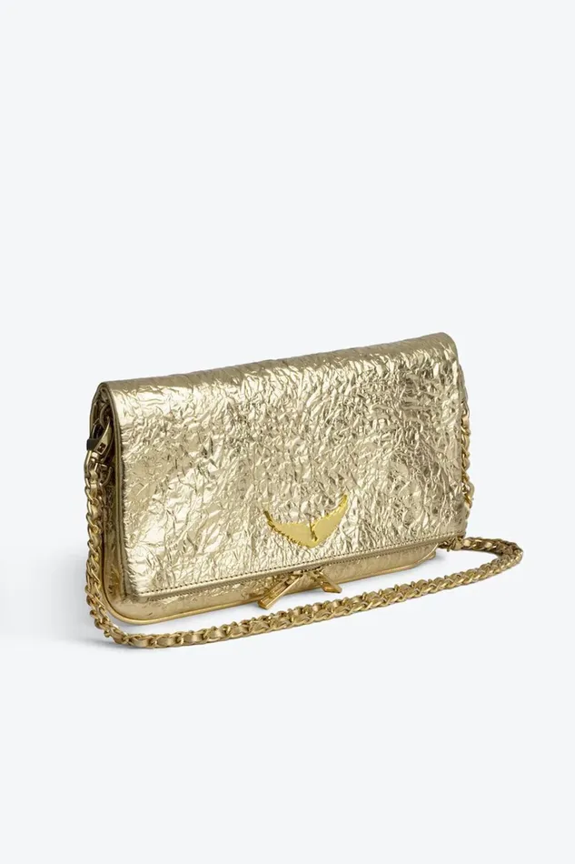 Zadig and Voltaire Bags ROCK WRINKLED METAL 8211 WomenMen Zadig and Voltaire Bags ROCK WRINKLED METAL 8211 WomenMen