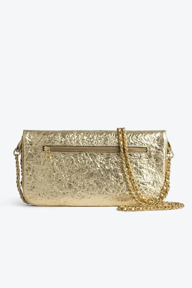 Zadig and Voltaire Bags ROCK WRINKLED METAL 8211 WomenMen Zadig and Voltaire Bags ROCK WRINKLED METAL 8211 WomenMen