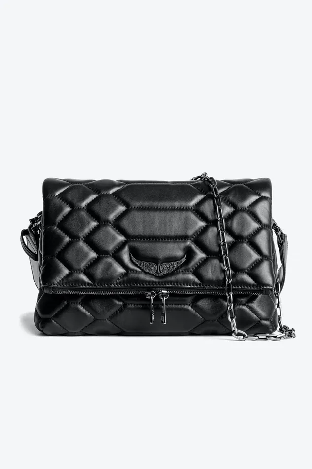 Zadig and Voltaire Bags ROCKY XL MAT BAG 8211 WomenMen