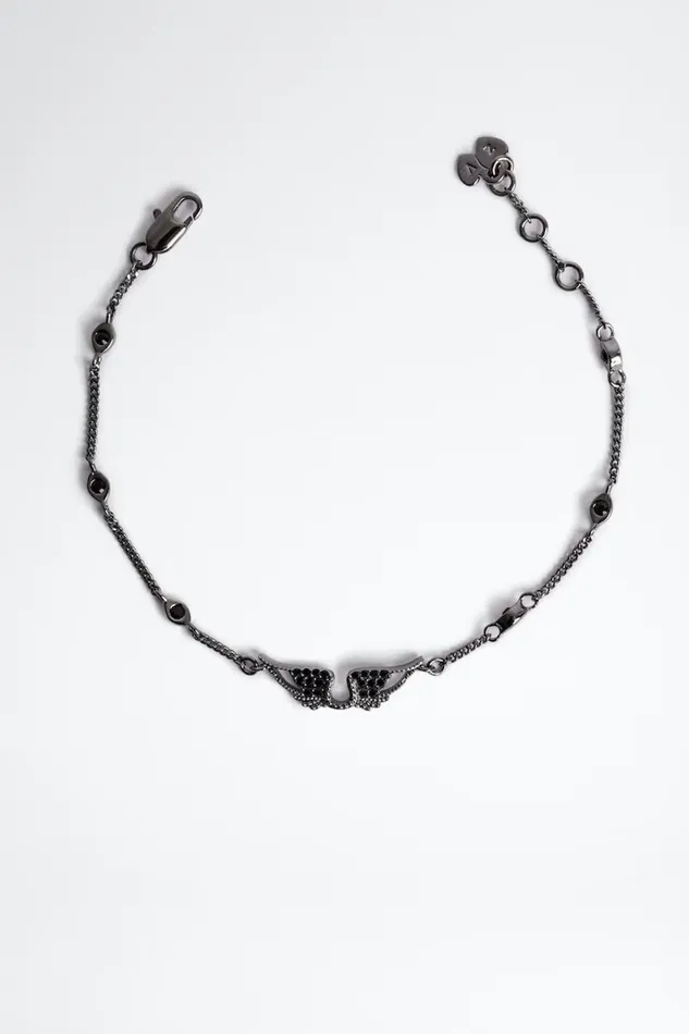 Zadig and Voltaire Jewellery ROCK BRACELET GUNMETAL 8211 WomenMen