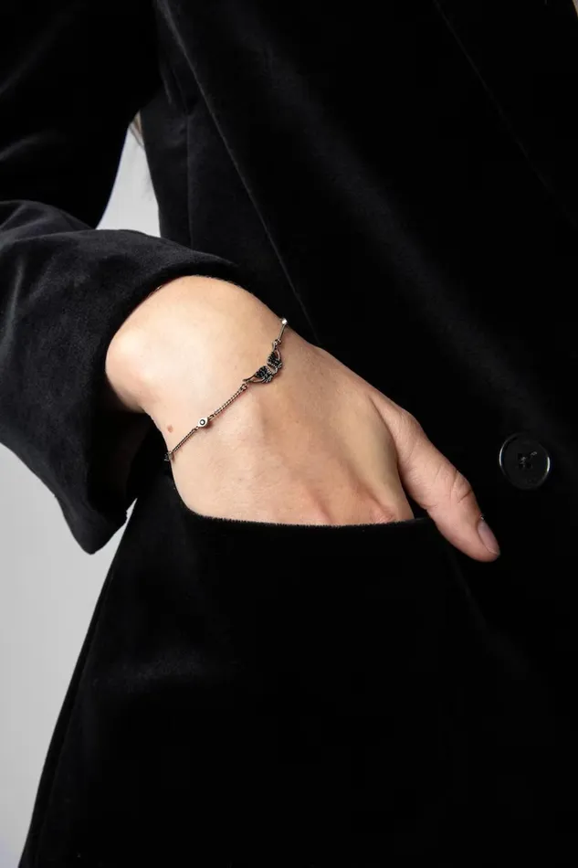 Zadig and Voltaire Jewellery ROCK BRACELET GUNMETAL 8211 WomenMen Zadig and Voltaire Jewellery ROCK BRACELET GUNMETAL 8211 WomenMen